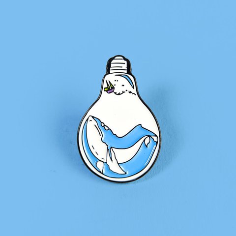 Ballena en un foco